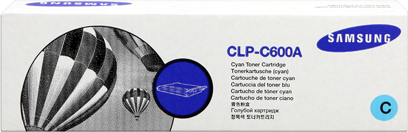 Samsung CLP-C600A Cyan Toner