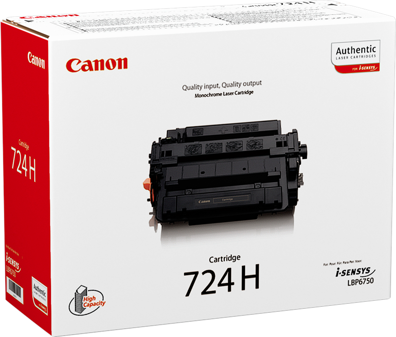 Canon 724h Schwarz Toner