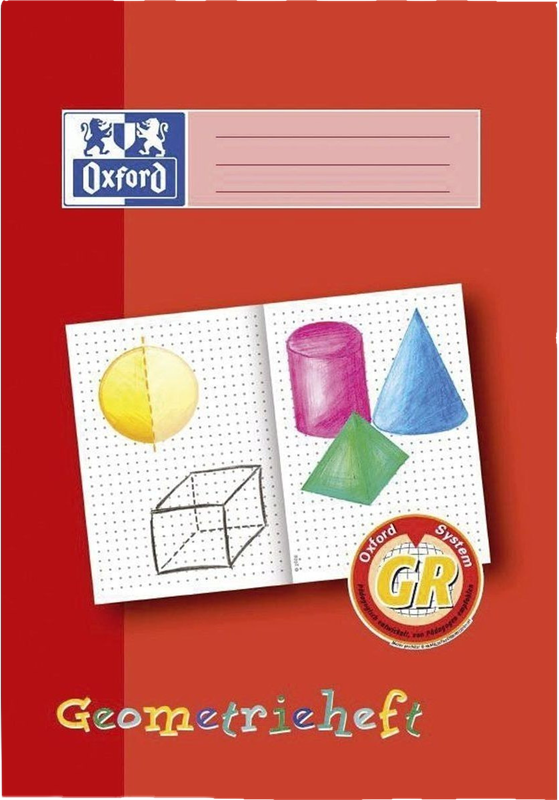 Oxford Geometrieheft DIN A4, 16 Blatt 