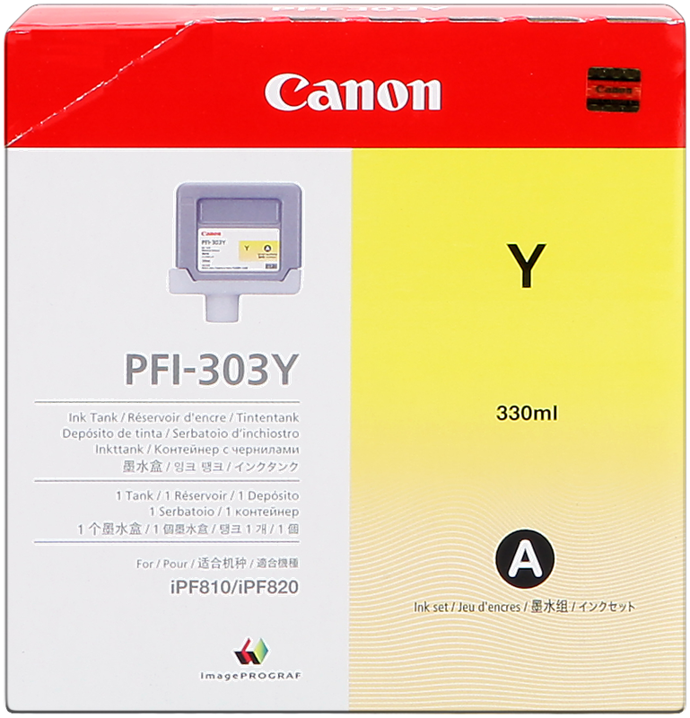 Canon PFI-303y Gelb Tintenpatrone 2961B001