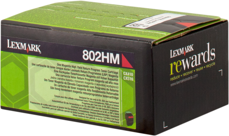 Lexmark 802HM Magenta Toner
