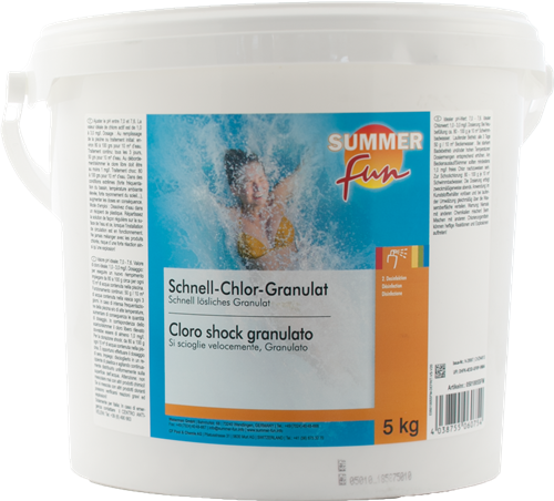 Summer Fun Chlor-Schnelldesinfektions Granulat - 5 kg