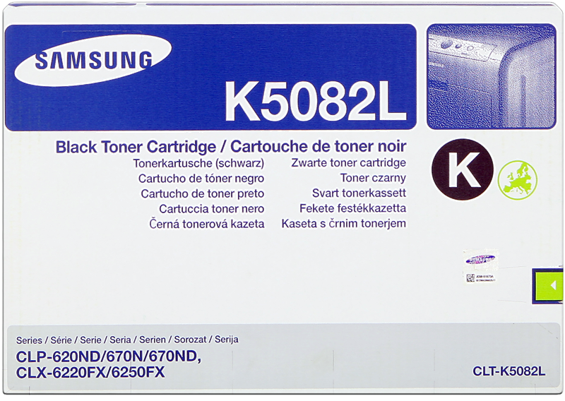 Samsung CLT-K5082L Schwarz Toner SU188A