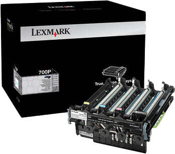 Lexmark 700P Bildtrommel Schwarz / mehrere Farben (70C0P00)